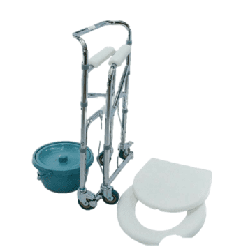 COMODA CROMADA PLEGADA