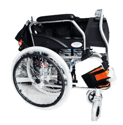 SILLA ALUMINIO NARANJA PLEGADA